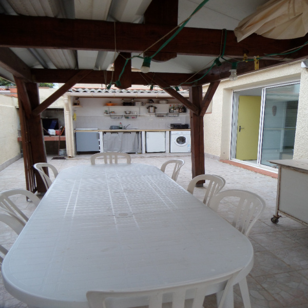 Location de vacances Rez de jardin Canet plage 66140